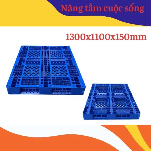 Pallet-Nhua-1300x1100x150mm-HDPE-3